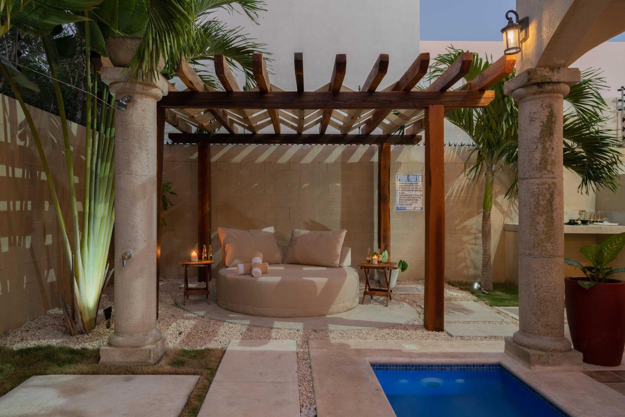 Tulum Stunning Villa For 10-Cabana-Private Pool-Parking Luaran gambar