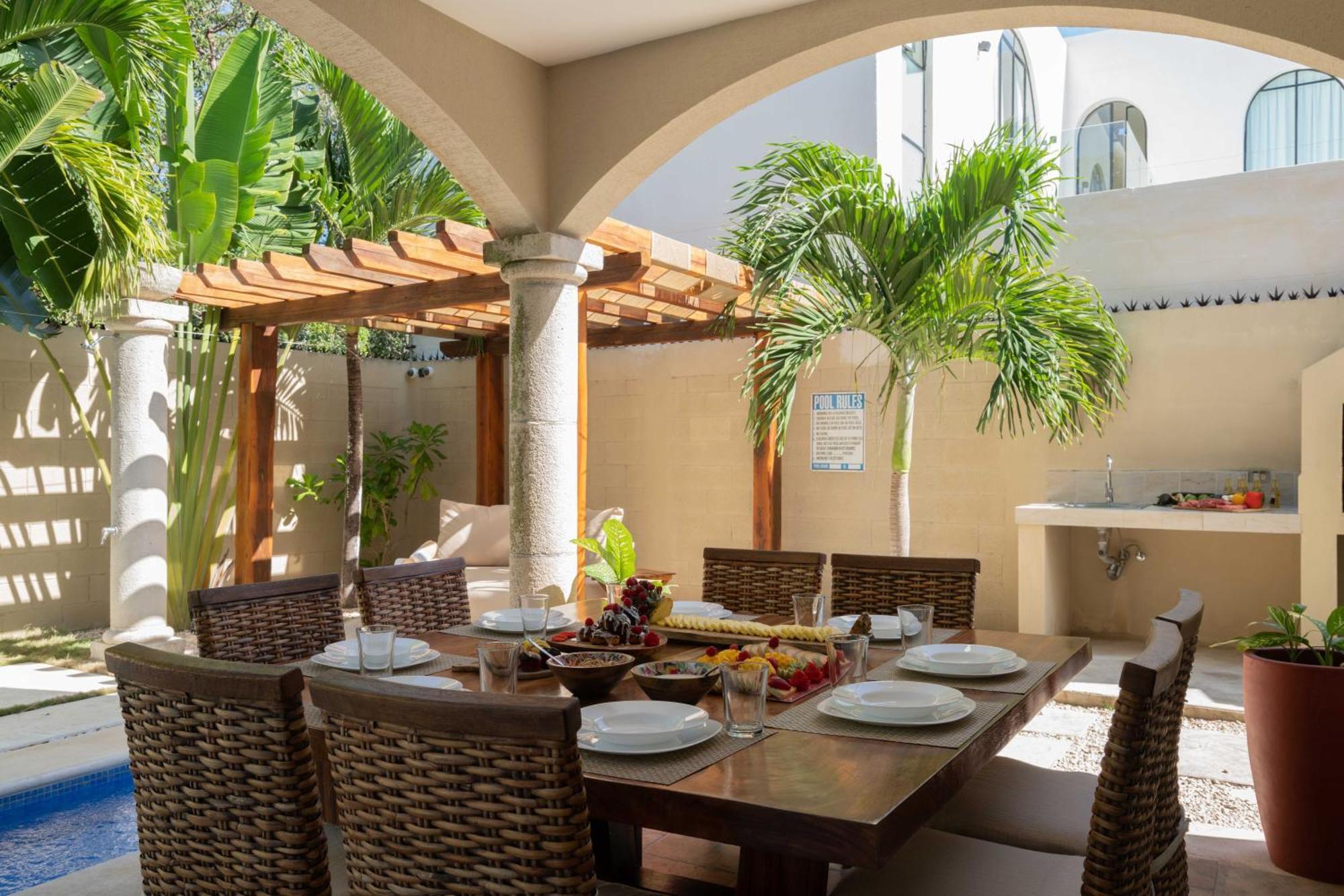 Tulum Stunning Villa For 10-Cabana-Private Pool-Parking Luaran gambar
